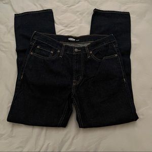 BNWOT Old Navy men’s straight cut jeans.